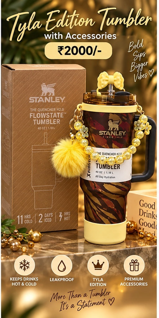 Limited Edition Stanley Tyla Edition Tumbler with Accessories – 1180ml