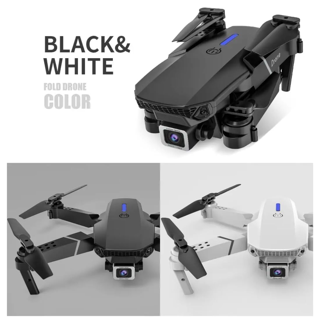 E88 Pro Drone upgraded version 4k dual camera drone Smart Gestures