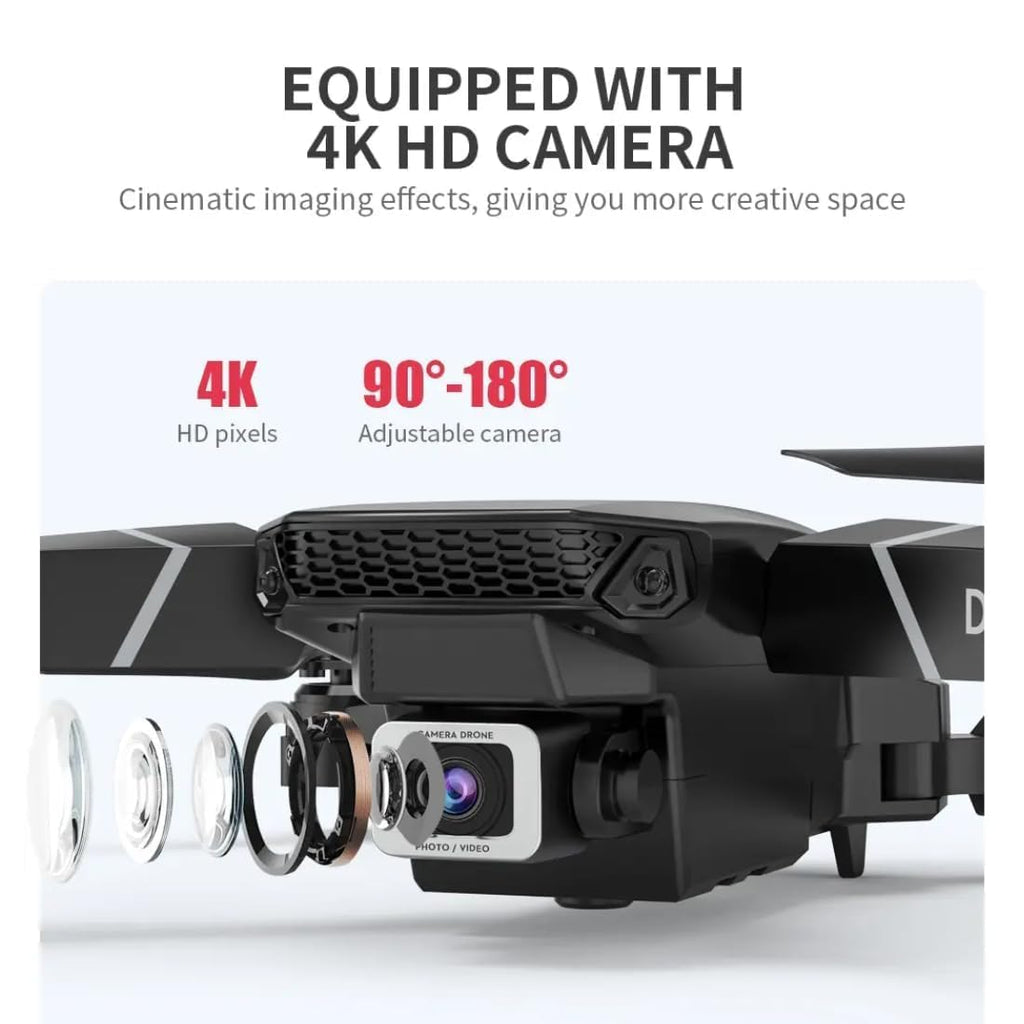 E88 Pro Drone upgraded version 4k dual camera drone Smart Gestures