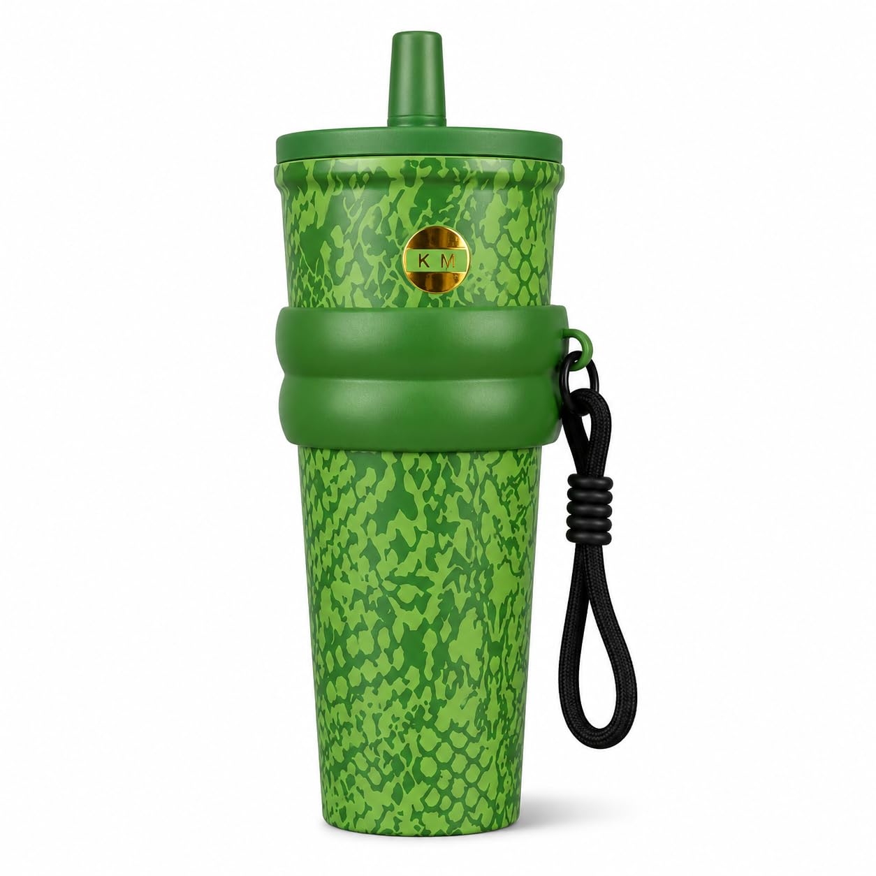 750ml Stainless Steel Water Bottle for School Kids | Sip & Gulp Sipper with Twin Lid, Leakproof & BPA Free, Cute Water Bottle with Carry Rope for Girls, Gym, Office & Travel (Yellow)