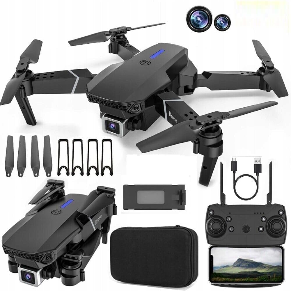 E88 Pro Drone upgraded version 4k dual camera drone Smart Gestures