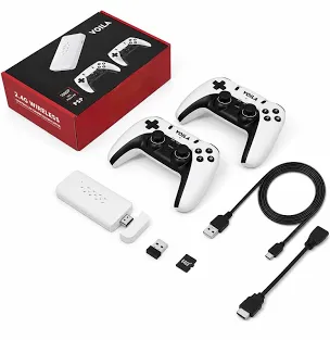 M22 Retro Video Game Console with 2 Wireless Controllers