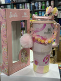 Barbie themed purple and black tumbler
