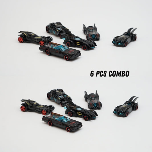 1:64 6Pcs Batman Cars Diecast Combo