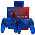 GS5 Mini 4K retro gaming console with wireless controllers