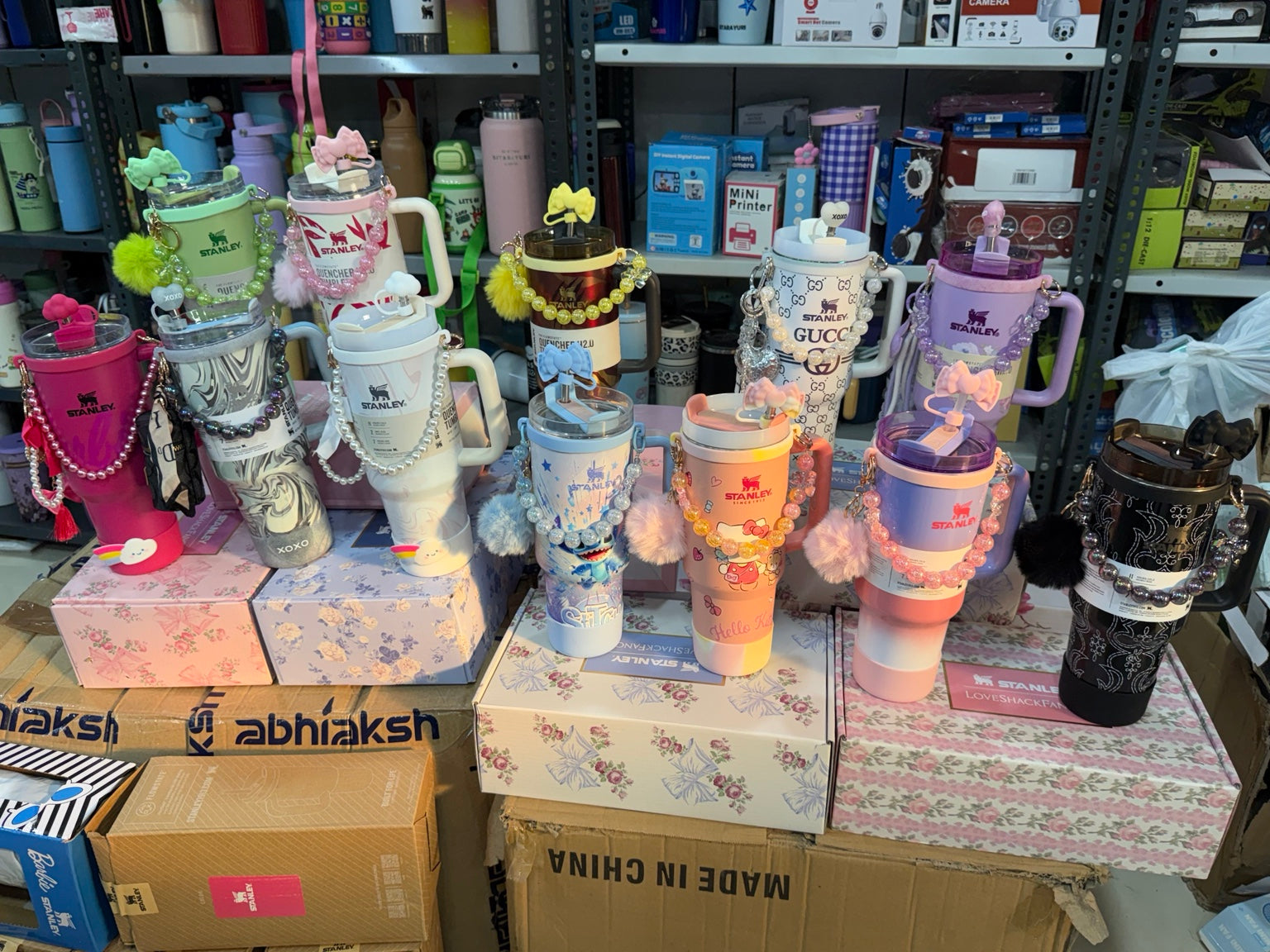 Limited edition tumblers with accessories