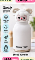 White sheep kids tumbler