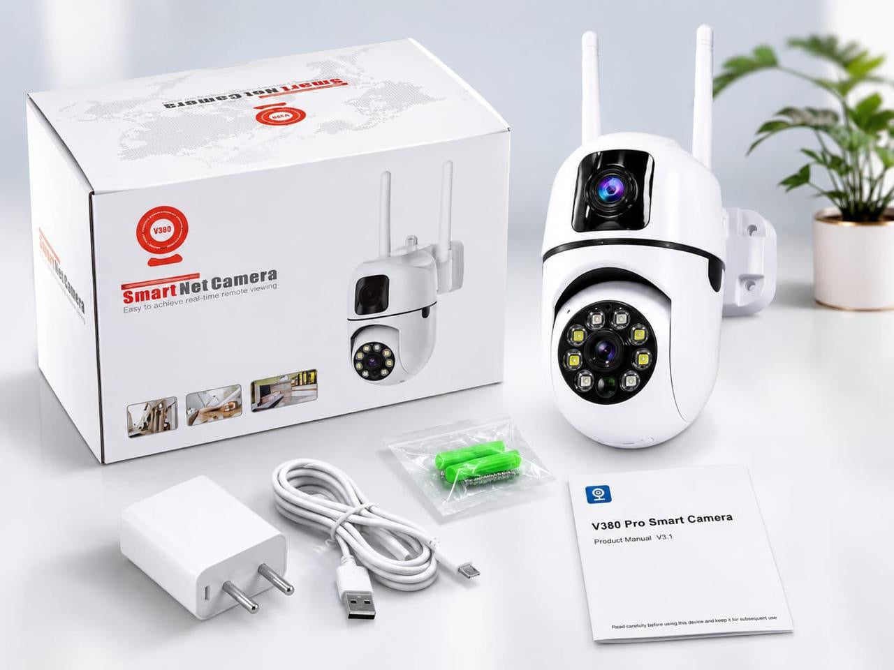 V380 Pro Smart WiFi PTZ Camera