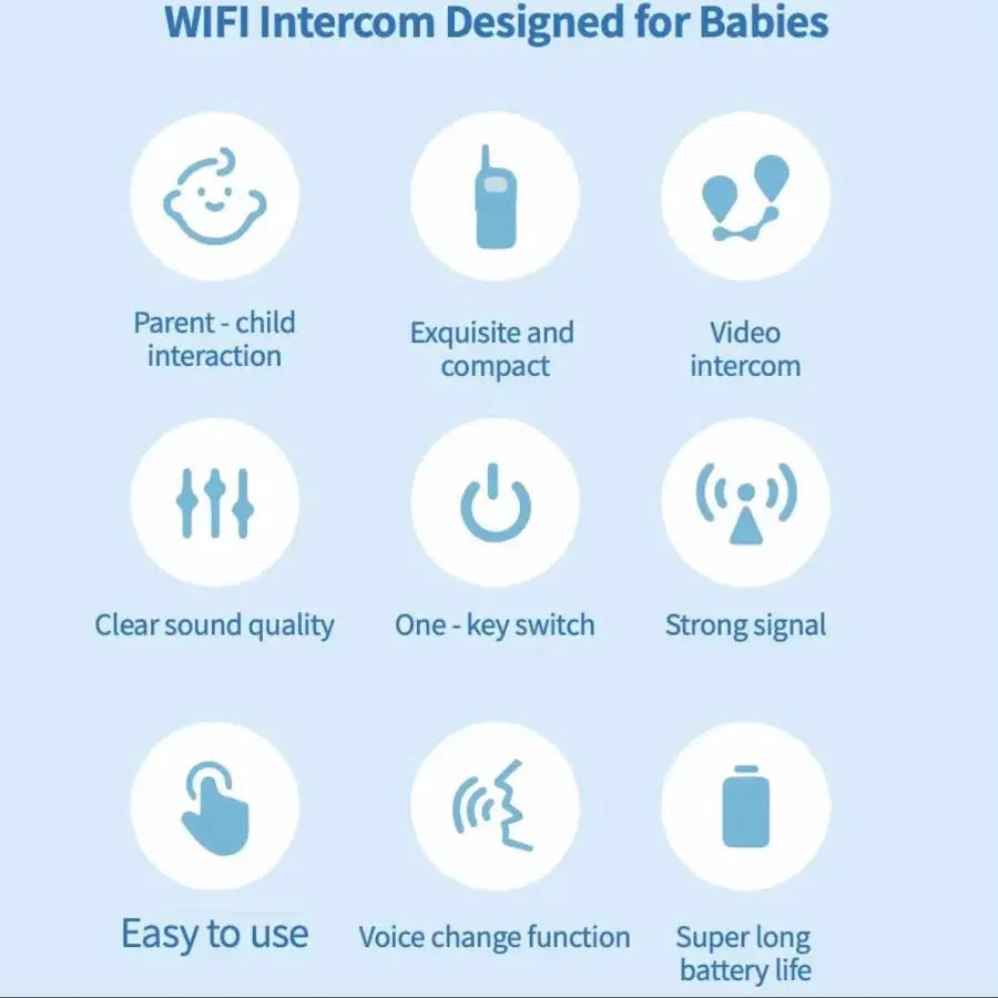 Video walkie talkie features